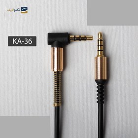 تصویر کابل AUX کلومن مدل KA-36 طول 1 متر Koluman KA-36 AUX Cable 1M