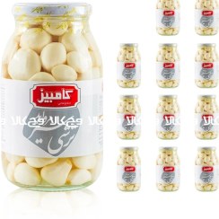 تصویر شیرینک ترشي سير مرواريد کامبیز 500 گرمي - 12 عددی 