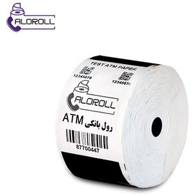 تصویر رول دستگاه خودپرداز بانکی راویس RAVIS ا ATM Thermal Paper Roll ATM Thermal Paper Roll