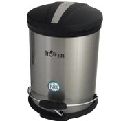 تصویر سطل زباله استیل مدل Flower پدالی ۳ لیتری 