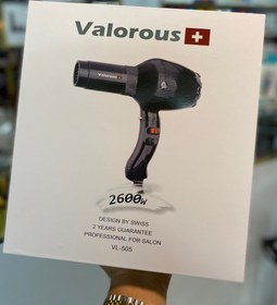 تصویر سشوار حرفه ای سری Swiss مدل VL 505 والوروس valorous Professional Hair Dryer Swiss VL 505