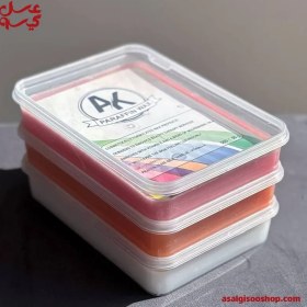 تصویر پارافین جامد پدیکور AK معطر 500 گرمی|AK Solid Paraffin Wax 500g | کد 2682 