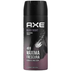 تصویر اسپری بدن آکس Axe مدل Black Night حجم 150 میل 