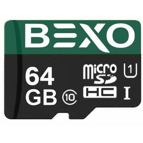 تصویر کارت حافظه MicroSDHC بکسو استاندارد UHS-I U1 سرعت 80MBps ظرفیت 64 گیگابایت ا Bexo UHS-I U1 80MBps MicroSDHC 64GB Bexo UHS-I U1 80MBps MicroSDHC 64GB