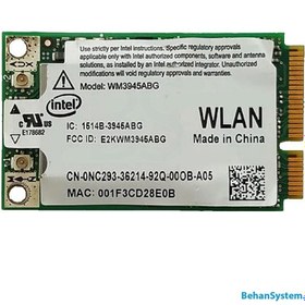 تصویر کارت وایرلس لپ تاپ مدل Intel WM3945ABG 
