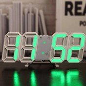 تصویر ساعت رومیزی دیجیتال مدل هوشمند عددی 