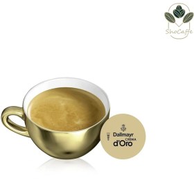 تصویر کپسول قهوه دولچه گوستو مدل دورو Dallmayr D'oro Crema 