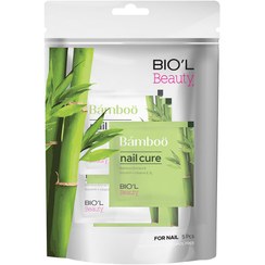 تصویر پد لاک پاک کن بیول (Biol) مدل Bamboo بسته 5 عددی لاک پاک کن، استون