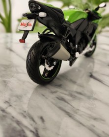تصویر ماکت موتور کاوازاکی نینجا ZX10R سبز 