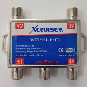 تصویر سوئیچر آنتن 1 به 4 ایکس کروزر مدل XG41LHD 