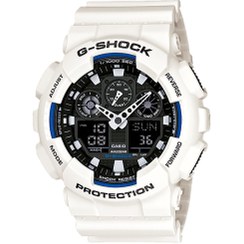 تصویر ساعت مچی عقربه ای مردانه کاسیو جی شاک GA-100B-7ADR Casio G-Shock 100B-7ADR