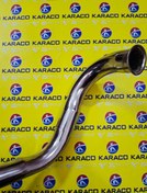 تصویر خمی اگزوز موتور سیکلت یاماها 100 