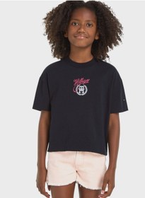 تصویر تی‌شرت مونوگرام جوانان برند Tommy Hilfiger Youth Monogram T-Shirt