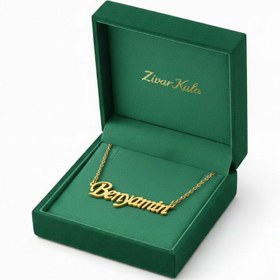 تصویر گردنبند اسم بنیامین Benyamin Name Necklace