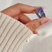 تصویر ست انگشتر شب پرستاره ونگوگ 