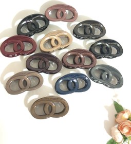 تصویر کلیپس عینکی نشکن شاین دار 