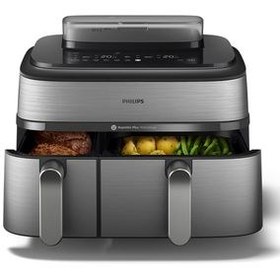 تصویر سرخ کن بدون روغن فیلیپس NA555/09 ظرفیت 9 لیتری Philips NA555/09 Air Fryer 9L