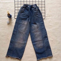 تصویر شلوار شافل دخترانه کمرکش سایز 85/100 کد1006044 