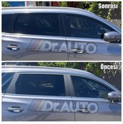 تصویر بادگیر خودرو چری تیگو 8 پرو پیانو دکل مشکی و قاب شیشه ای ستون های 12 تکه Dr.Auto 