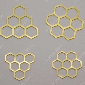 تصویر فریم باریک لانه زنبوری 