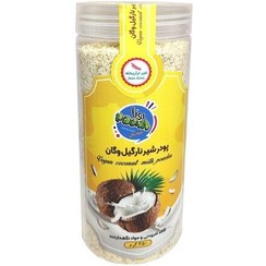 تصویر پودر شیر نارگیل وگان پونا (غیرلبنی - بدون شکر) - پودر شیر سویا با طعم نارگیل 350 گرم محیا 