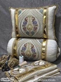 تصویر جفت بالش کوزه ای 