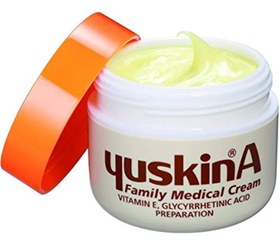 تصویر کرم ترک پا یوسکین آ کاسه ای و مرطوب کننده حجم 120گرم Yuskina Yuskina Family Medical Cream