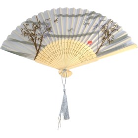 تصویر بادبزن مجلسی اعلا در رنگ های متنوع 