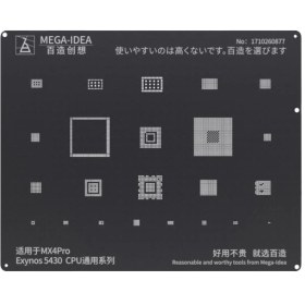 تصویر شابلون مشکی MEGA-DEA 5430 CPU 