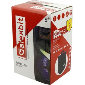 تصویر اسپیکر چمدانی بلوتوثی رم و فلش خور Galexbit GS-15 + میکروفون و ریموت کنترل ا Galexbit GS-15 Wireless Speaker Galexbit GS-15 Wireless Speaker