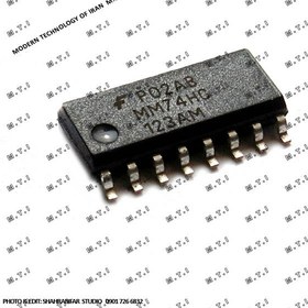 تصویر آی سی تی تی ال MM74HC123AMX / FAIRCHILD 