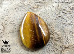 تصویر نگین چشم ببر طرح اشکی کد 49984 