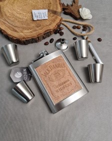 تصویر بطری جیبی جک دنیلز Jack Daniels pocket bottle
