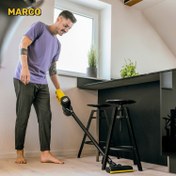 تصویر جارو برقی شارژی کارچر اورجینال آلمان Karcher VC4 Cordless ضمانت اصالت کالا و ارسال فوری و رایگان /گارانتی 18 ماهه مارکو تجارت 