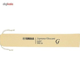 تصویر فلوت ریکوردر سوپرانو Yamaha مدل YRS-23 Yamaha YRS-23 soprano rcorder flute