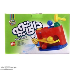 تصویر بازی فکری آکو دالی توپه سنجاقک مناسب خردسال ۲ تکه 