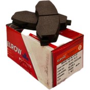 تصویر لنت ترمز عقب الرو پارت مناسب تمام تیپ‌های ام جی 360 | تمام مدل‌های 1396 - 1398 ELROW Rear Brake Pads for MG 360 | 2017 - 2019 Models