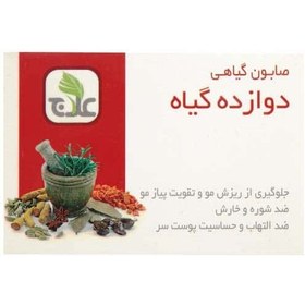 تصویر صابون گیاهی عصاره دوازده گیاه علاج ( صابون 12 گیاه علاج ) 