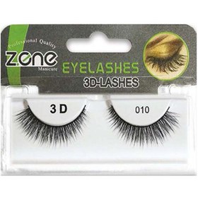 تصویر مژه مصنوعی سه بعدی 010 زد.وان Z.ONE 3D-010 False Eye Lashes