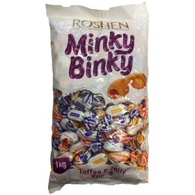 تصویر تافی میوه ای مینکی بینکی Roshen روشن - 1 کیلوگرم Roshen Minky Binky Toffee (1Kg)