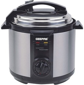 تصویر زودپز برقی جی پاس مدل GPC307-6L Geepas GPC307-6L Electric Pressure Cooker