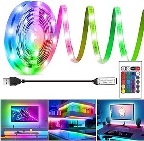 خرید و قیمت zMasters - نوار نور LED تلویزیون 5M با کنترل از راه دور ...