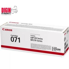 تصویر کارتریج لیزری مشکی طرح Canon 071 Canon 071 Black Toner Cartridge