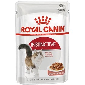 تصویر غذای پوچ گربه رویال کنین مدلINSTINCTIVE وزن 85 گرم - 90 POUCH INSTINCTIVE ROYAL CANIN 85g