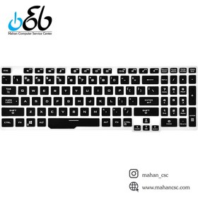 تصویر کاور کیبورد مناسب برای K506 Keyboard Guard Black