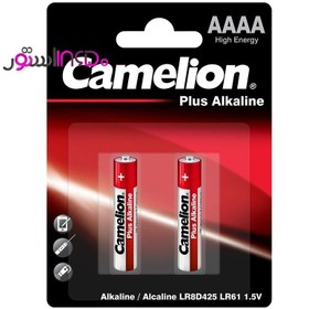 تصویر باتری سایز AAAA کملیون Plus Alkaline بسته 2 عددی ا Camelion Plus Alkaline AAAA Battery Pack Of 2 Camelion Plus Alkaline AAAA Battery Pack Of 2