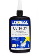 تصویر چسب UV لاکسیل چسب یووی چسب ترمیم شیشه- Loxeal 30.23 وزن ۲۵۰ میل چسب یووی شیشه به شیشه چسب یووی شیشه به فلز ۲۵۰ میل