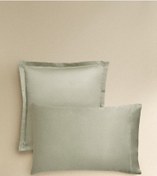 تصویر روبالشی ساتن با حاشیه (تعداد نخ ۳۰۰) زارا هوم 