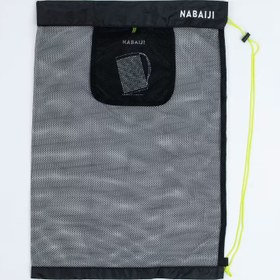 تصویر کیف استخر نابایجی - 40 لیتری - دکتلون Nabaiji Mesh Swimming Bag - 40 L Black 