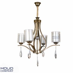 تصویر لوستر 4 شعله غنچه آنتیک (موعود) فیلم تولید مشابه این محصول در توضیحات 